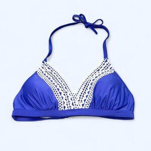 Cute Royal Blue Bikini Top